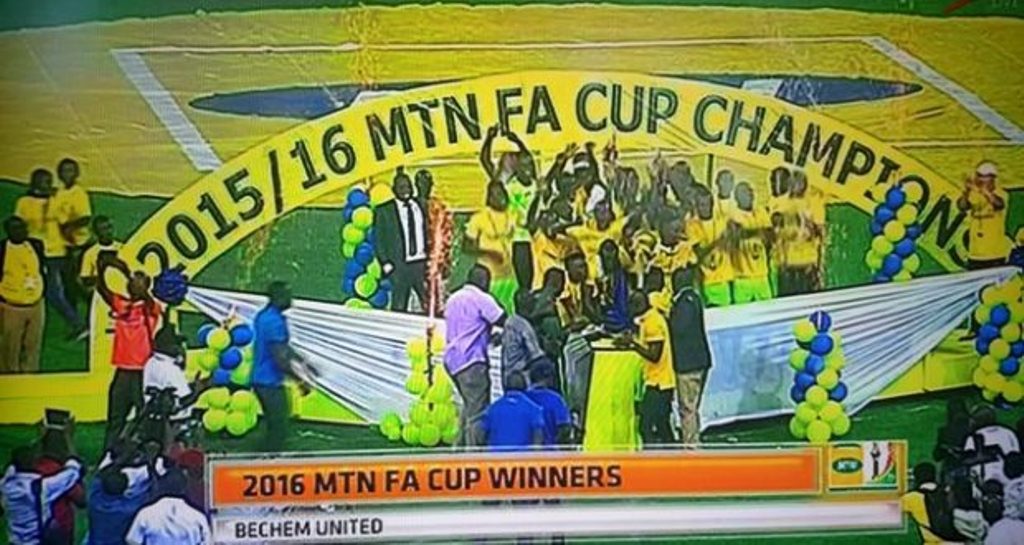 Bechem United crowned champions of the 2016 FA Cup competition