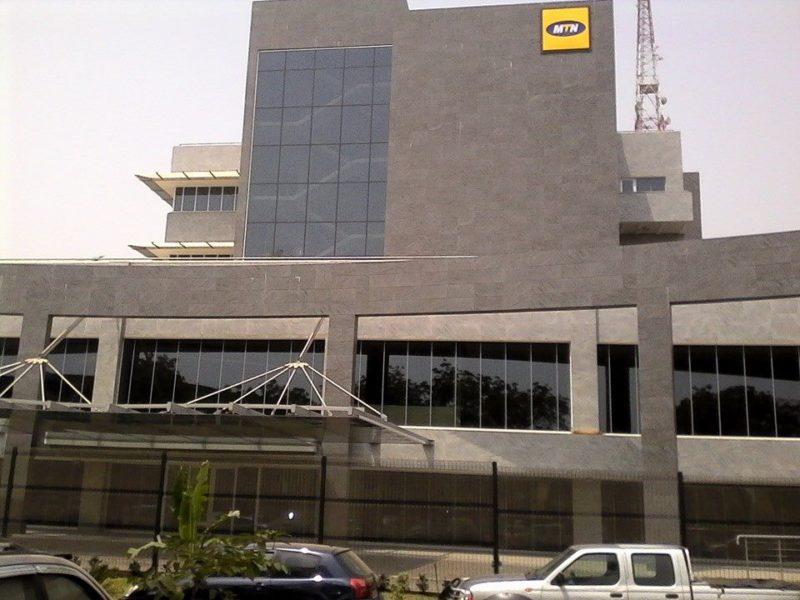 MTN House [A symbol of Environmental Sustainability] located on the Independent Avenue Road, Ridge, Accra.