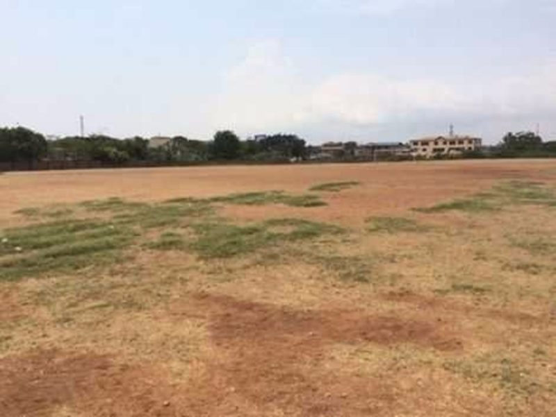 The former state of the Accra Academy Senior High School pitch