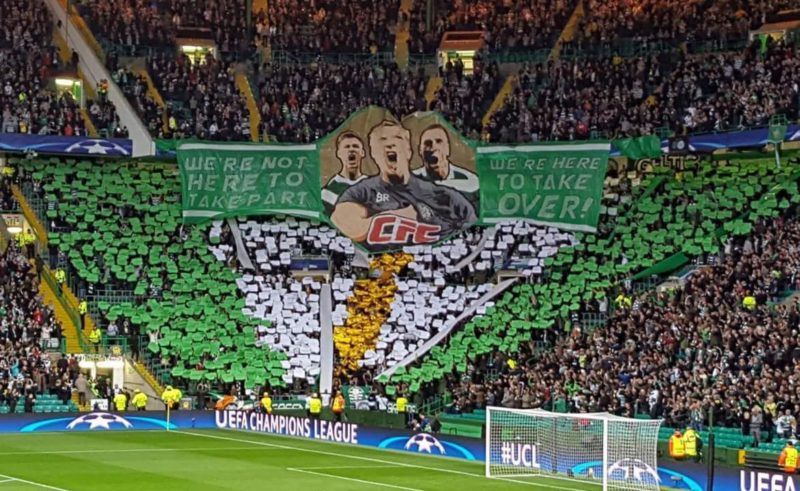 Celtic Football Club STANDS UP!!!