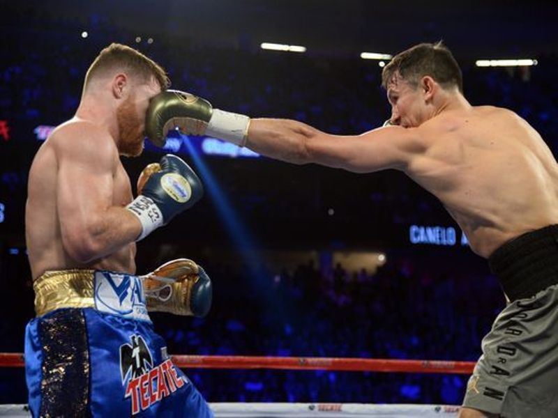 Triple G hits Canelo straight in the eyes
