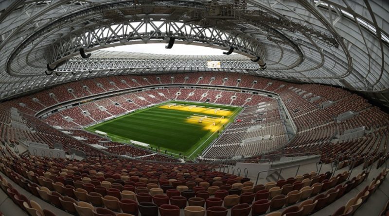 The Luzhniki Grand Sports Arena in Moscow