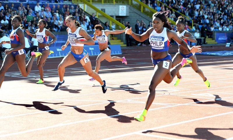 Asha Philip [2017 100m-British-Trials] - PHOTO by Mark Shearman