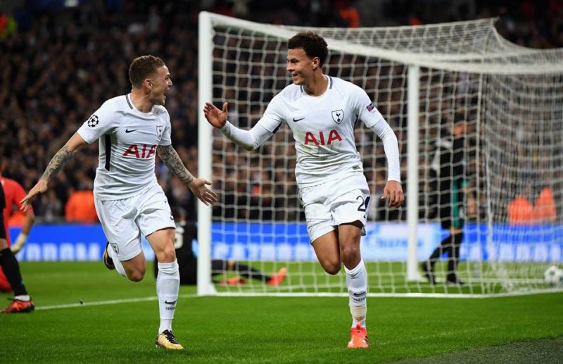 Winks congratulates Dele Alli