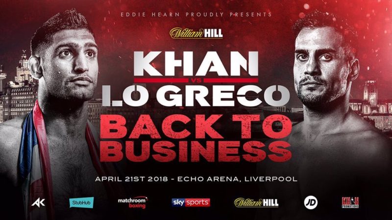 Amir Khan vs. Phil Lo Greco