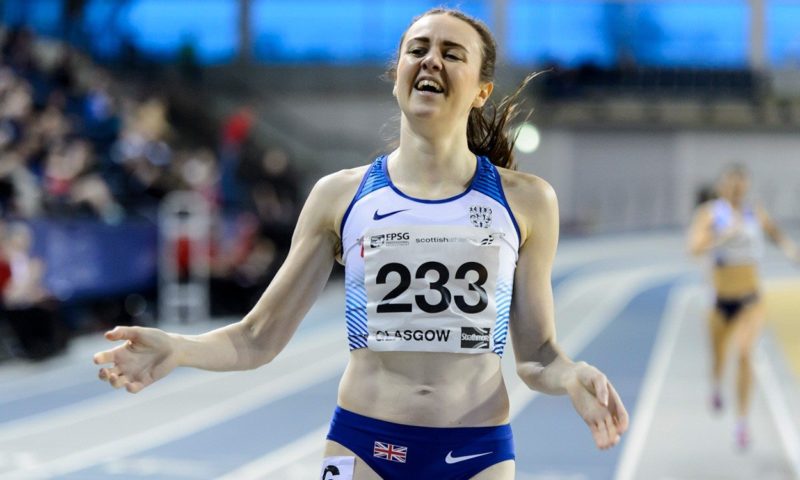 Laura Muir [Scottish indoor 800m champion]