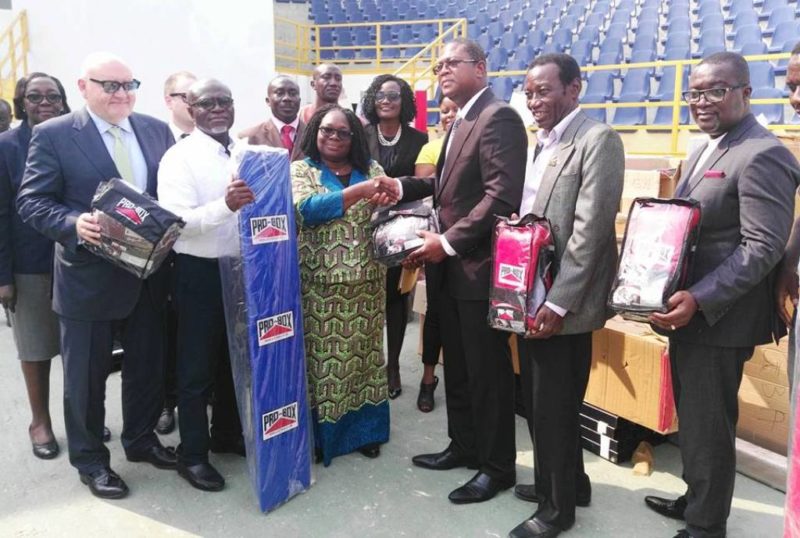SSNIT & ETC Polska donates to Ghana Boxing