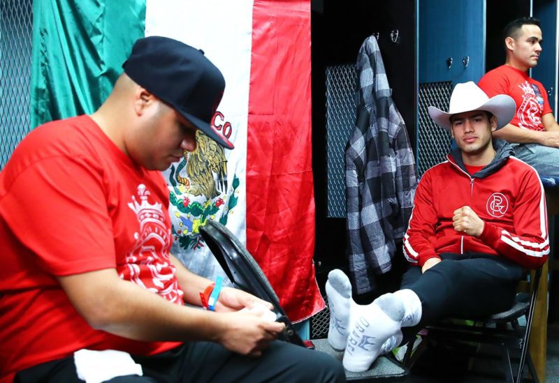 Gilberto Ramirez looking relaxed ahead of his WBO super middleweight fight against Habib Ahmed