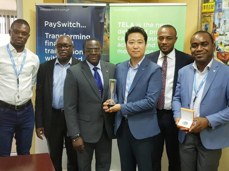 Nunoo Mensah meets with officials of PaySwitch