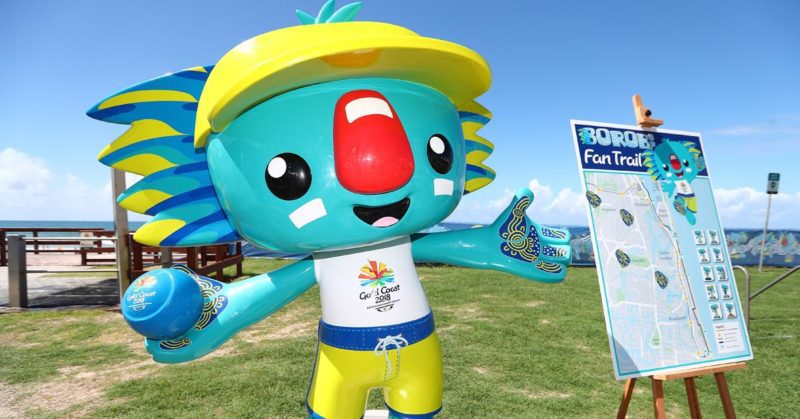 Borobi, the official mascot of the Gold Coast 2018 Commonwealth Games
