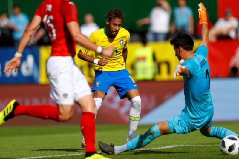 Neymar scores an absurd goal in Brazil’s final World Cup warmup friendly