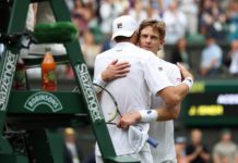 6hrs, 36m of extraordinary play: The battle by numbers Kevin Anderson embraces John Isner