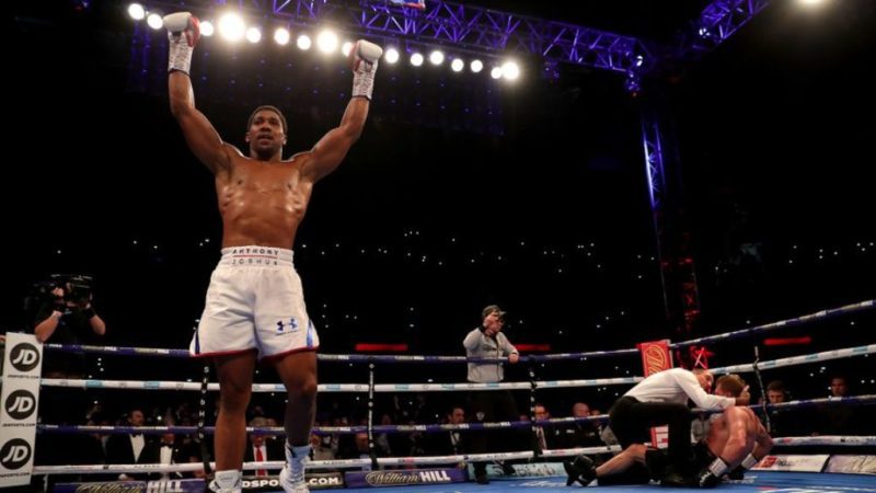 Anthony Joshua retains his world heavyweight titles after knocking Alexander Povetkin