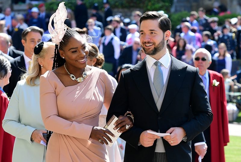 Williams with her husband, Reddit cofounder Alexis Ohanian