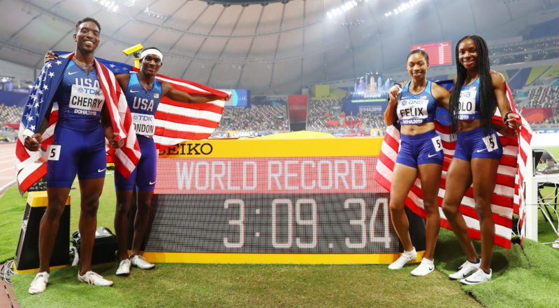 Usa Smashes World Record In Mixed 4x400m Relay Sports 24 Ghana