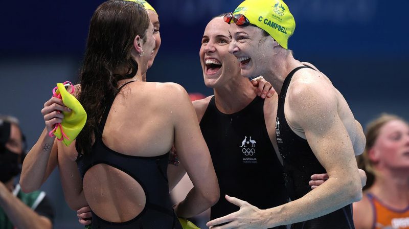 Tokyo 2020: ‘Threepeat’ for Cate Campbell as the Dolphins grabs gold for Australia