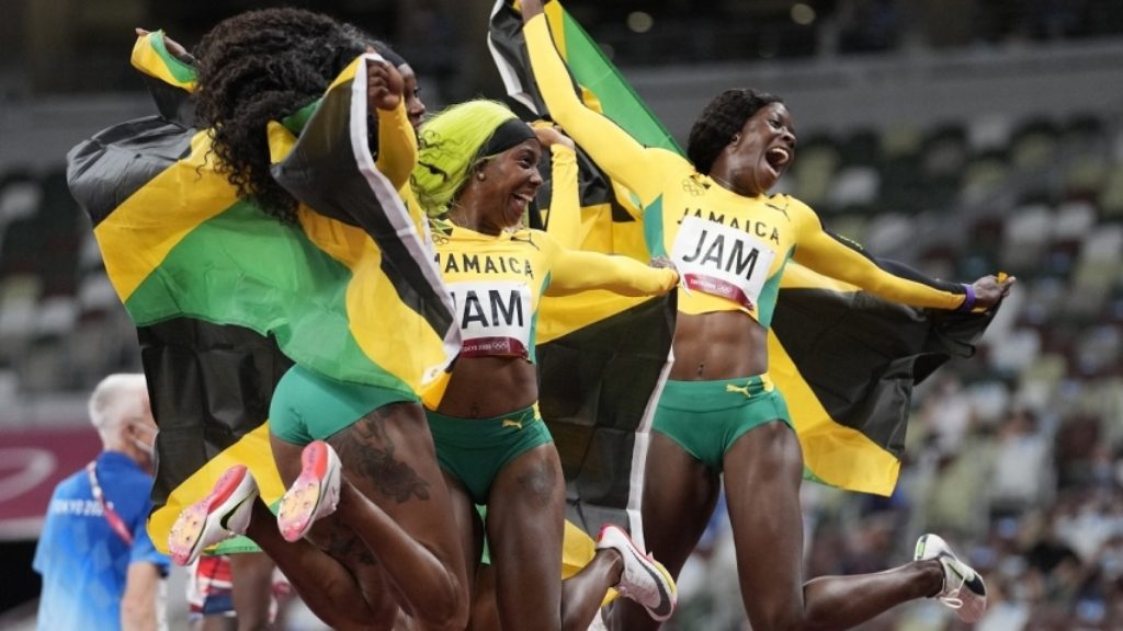 Jamaica 4x100m relay team thrilled to get gold but disappointed to miss out on alltime record