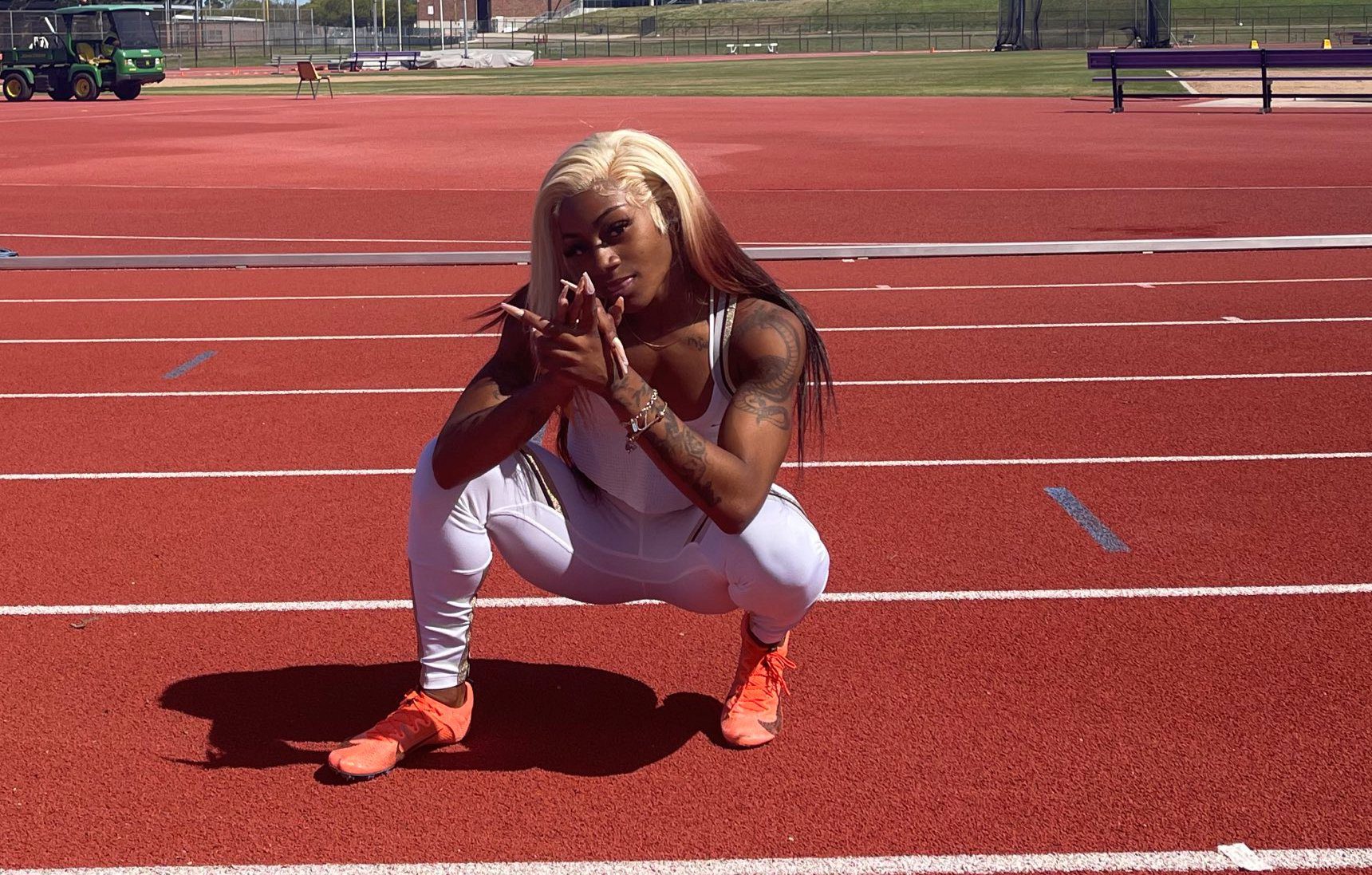 Sha’Carri Richardson applauds Jamaican sprint trio for 100m clean sweep