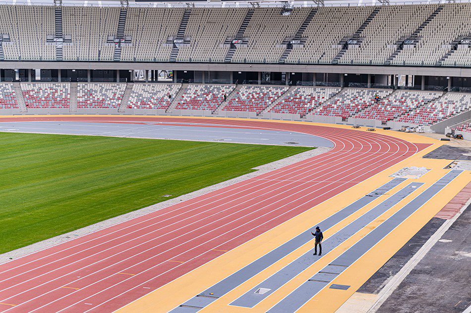 2023 World Athletics Championships New ninelane Mondo tracks unveiled